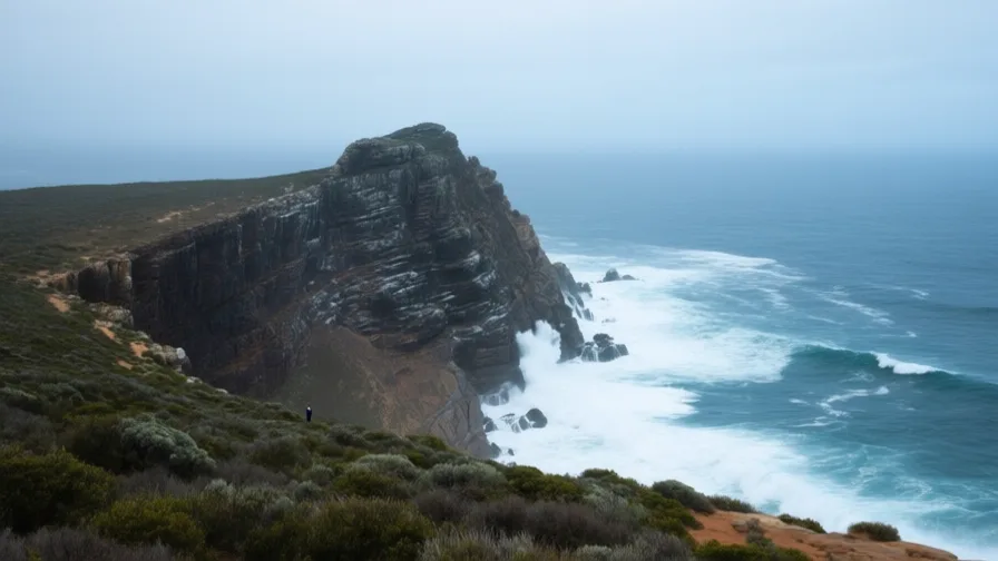 AI-generated landscape illustration of Cape of Good Hope