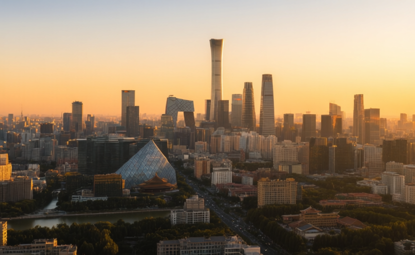 Beijing, China skyline