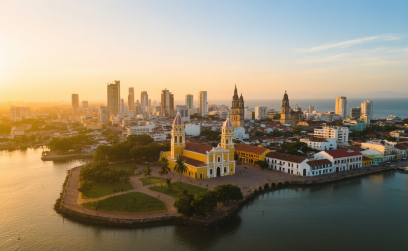 Cartagena, Colombia skyline