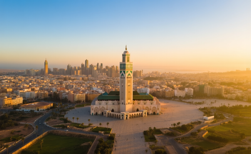 Casablanca, Morocco skyline