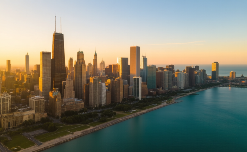 Chicago, United States skyline