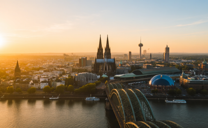 Cologne, Germany skyline