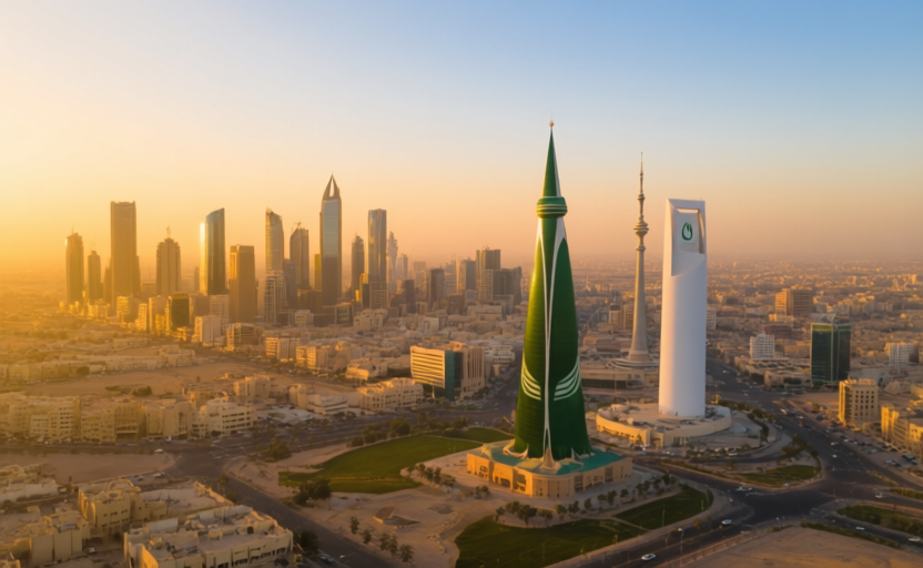 Dammam, Saudi Arabia skyline