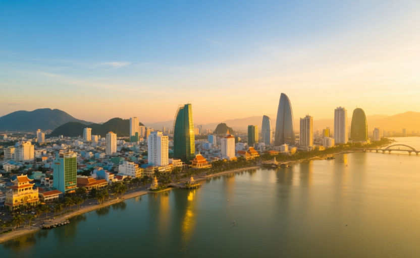 Da Nang, Vietnam skyline