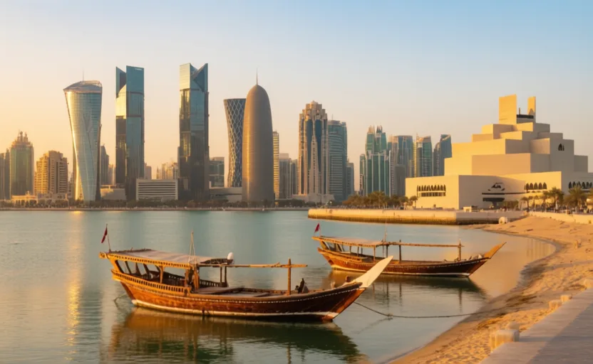 Doha, Qatar skyline