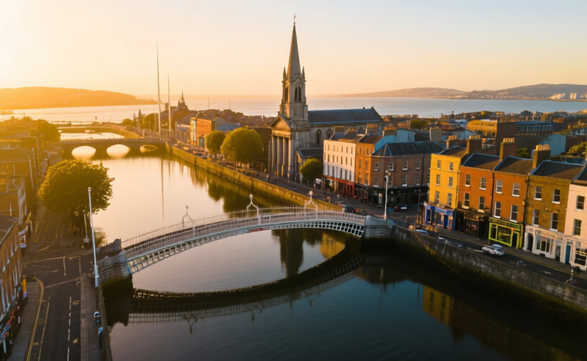 Dublin, Ireland skyline