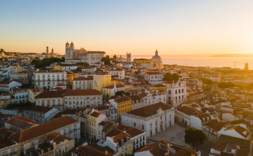 Faro, Portugal skyline