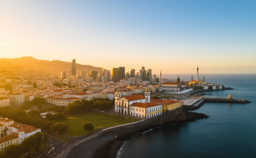 Funchal, Portugal skyline