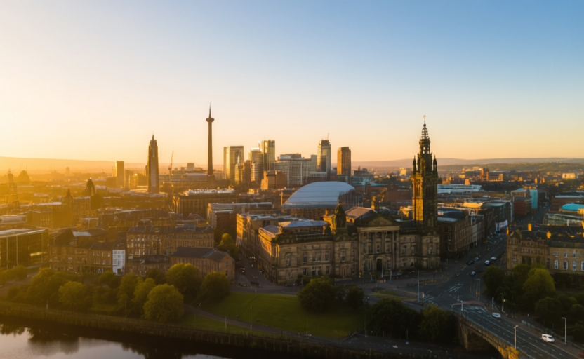 Glasgow, United Kingdom skyline