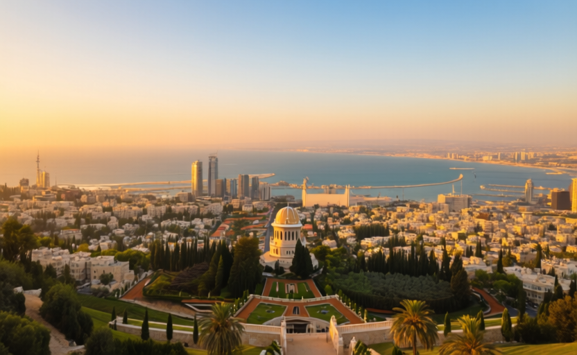 Haifa, Israel skyline