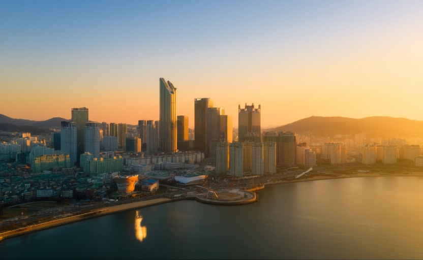 Incheon, South Korea skyline
