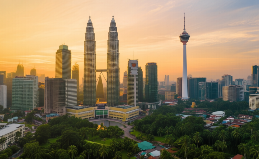 Kuala Lumpur, Malaysia skyline