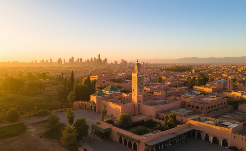 Marrakech, Morocco skyline