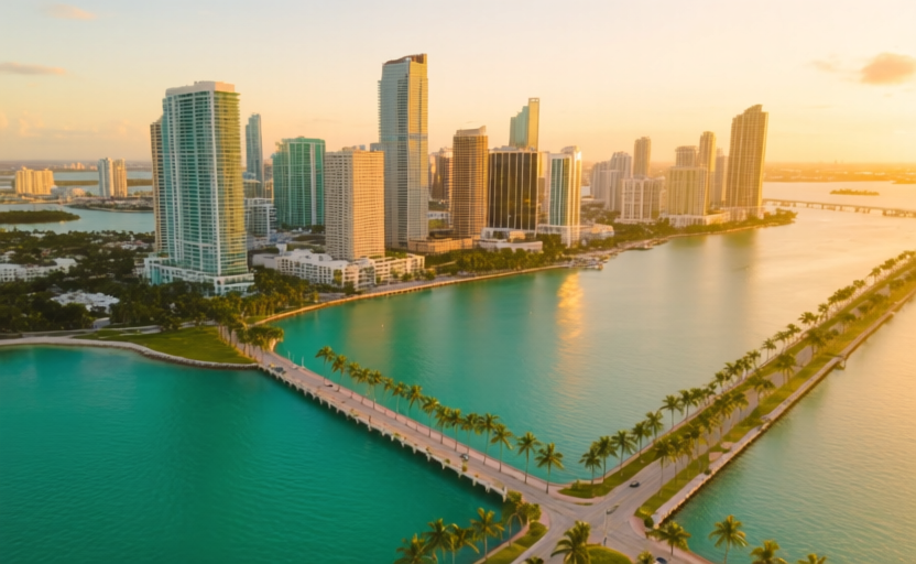 Miami, United States skyline