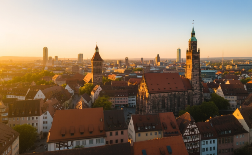 Nuremberg, Germany skyline