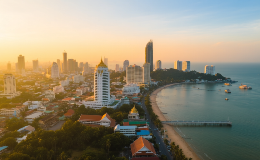 Pattaya, Thailand skyline