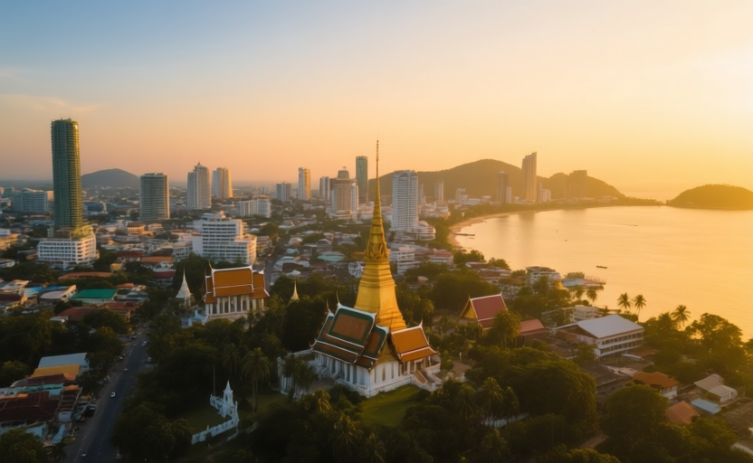 Phuket, Thailand skyline