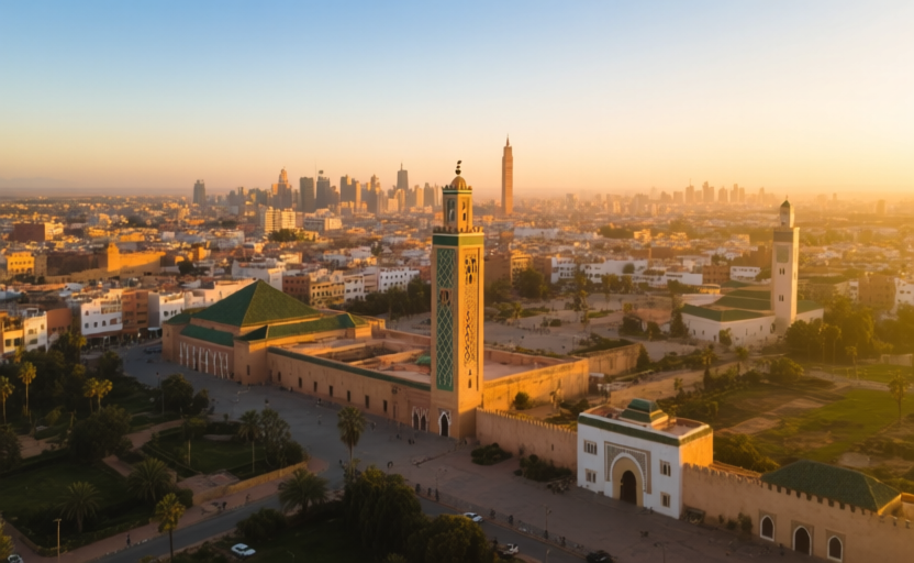 Rabat, Morocco skyline