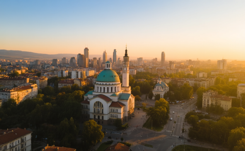 Sofia, Bulgaria skyline
